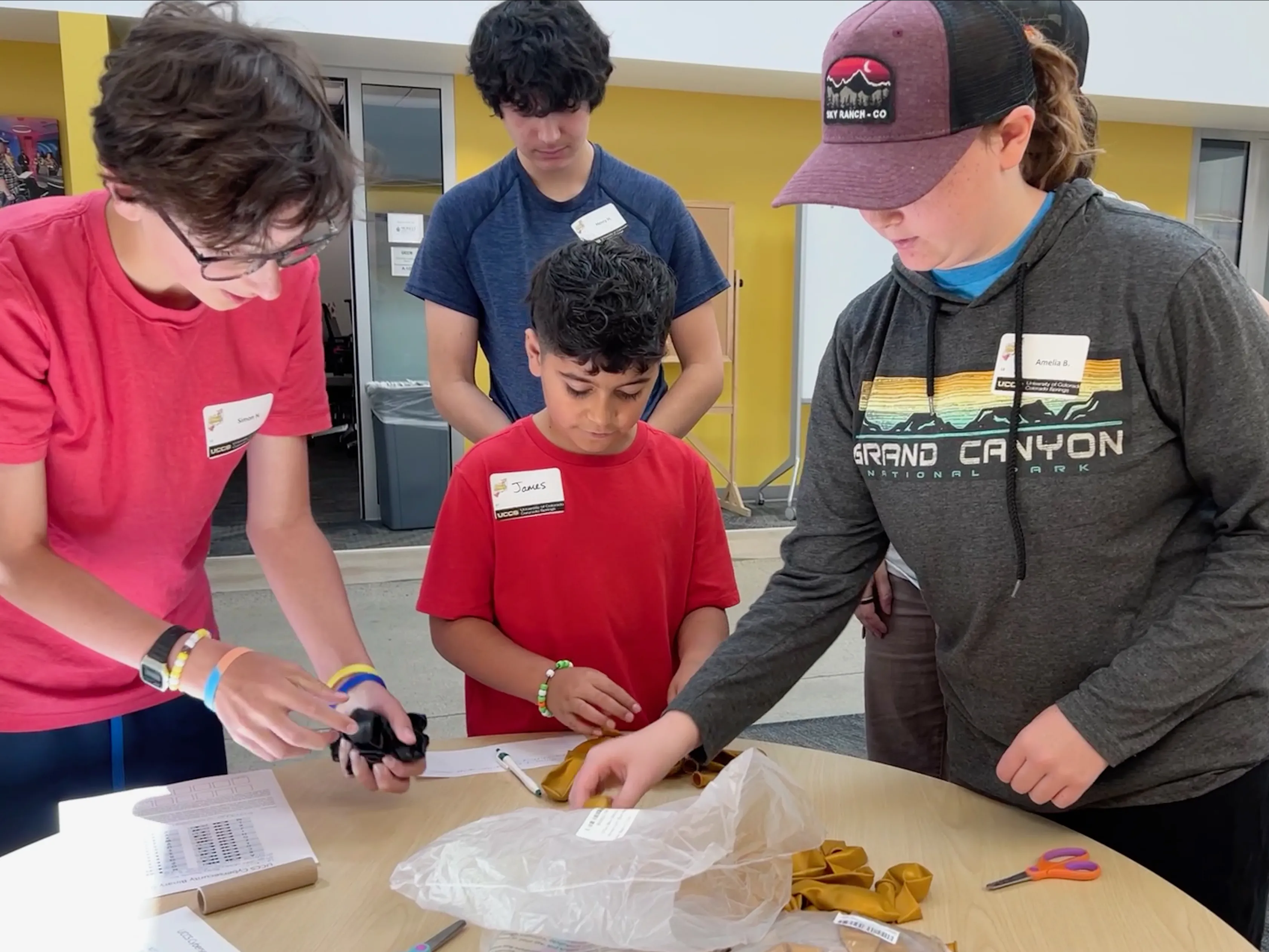 Cyber Camp Student Activity